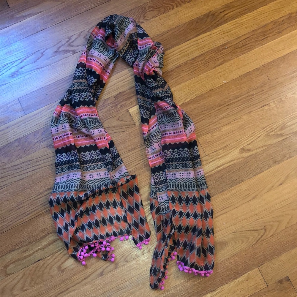 aqua scarf